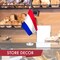 G128 Netherlands Dutch Deluxe Desk Flag Set | 8.5x5.5 In | Printed 300D Polyester, with Silver Dome and Base, 15" Metal Pole, Decorations For Office, Home and Festival Events Celebration
